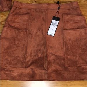 BCBGMaxAzria Skirts - BCBGMAXAZRIA Corinne Faux Suede Skirt BCBGMaxAzria Skirts - BCBGMAXAZRIA Corinne Faux Suede Skirt